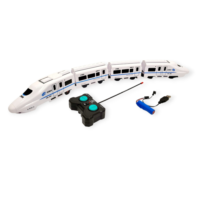 Tren Modern cu Telecomandă – Sunete, Lumină și Acumulator Inclus [1]