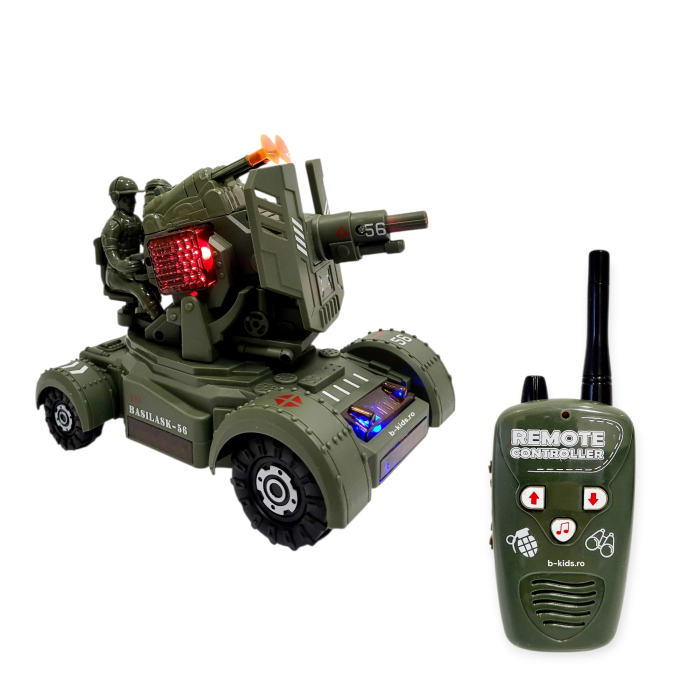 Tun-Tanc Blindat cu telecomanda si tinte tip ventuza [2]