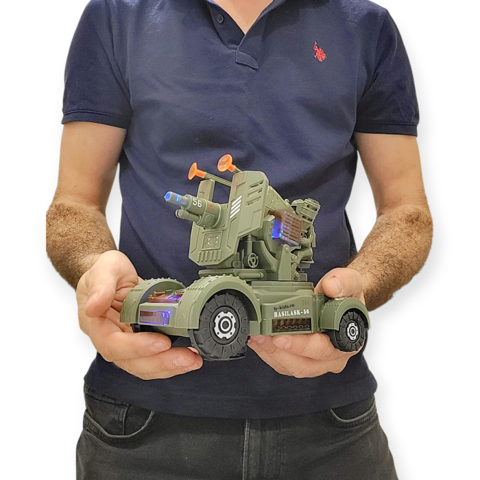 Tun-Tanc Blindat Electric ARMORED VEHICLE cu tinte tip ventuza [5]