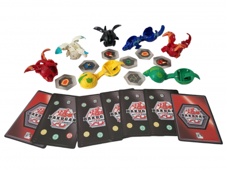 Set 7 Figurine Bakugan Battle Pack - Dragonoid [1]
