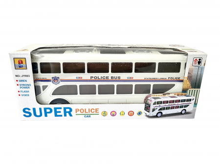 Autobuz de Politie cu sunete si lumini - Super Police. [2]