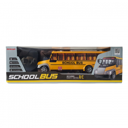 Autobuz School Bus cu telecomanda și acumulator. [3]