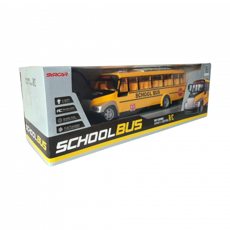 Autobuz School Bus cu telecomanda și acumulator. [1]