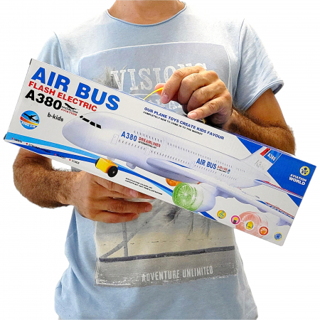 Avion mare cu sunete si lumini, b-kids [5]