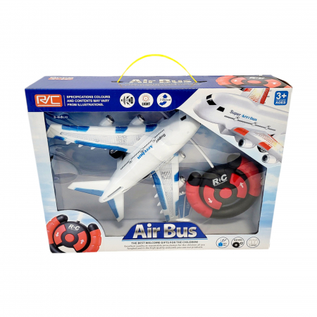 Avion cu radio comanda, sunete si lumini. Air Bus [3]
