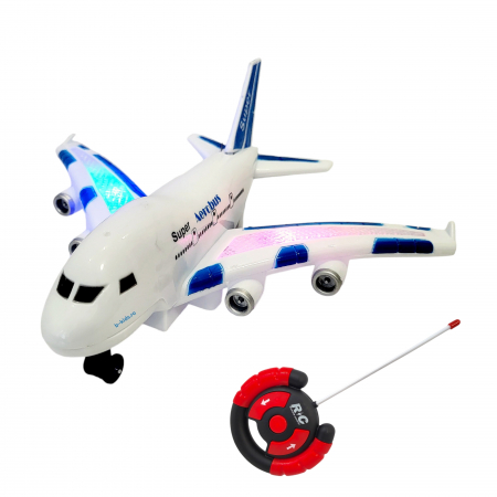 Avion cu radio comanda, sunete si lumini. Air Bus [2]