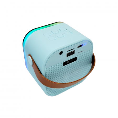 Boxa Karaoke wireless cu microfon si acumulatori reincarcabili [3]