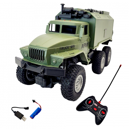 Camion militar -Military Truck- cu telecomanda si acumulator. [7]