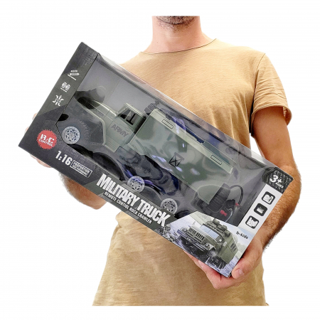 Camion militar -Military Truck- cu telecomanda si acumulator. [4]