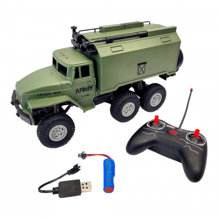 Camion militar -Military Truck- cu telecomanda si acumulator. [5]