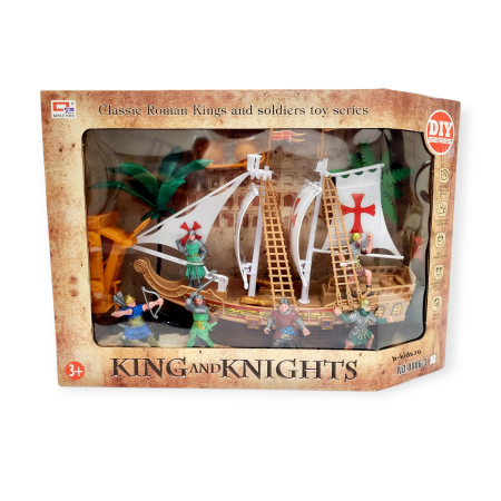 Corabie cu figurine soldați [2]