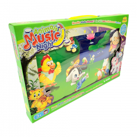 Covor muzical cu diferite functii - Animals Music Night [2]