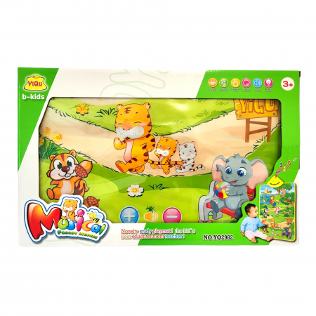 Covor muzical cu diferite functii - Musical Forest Animals [1]