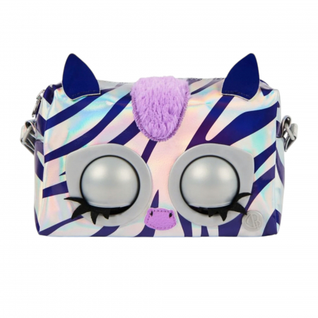 Gentuta interactiva Purse Pets, Metalic Magic, Rebel Stripez, mov [6]