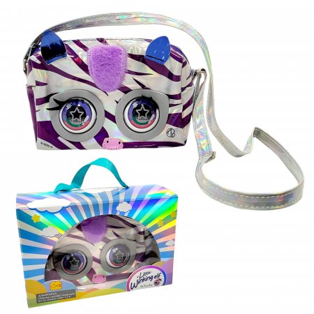Gentuta interactiva Purse Pets, Metalic Magic, Rebel Stripez, mov [2]