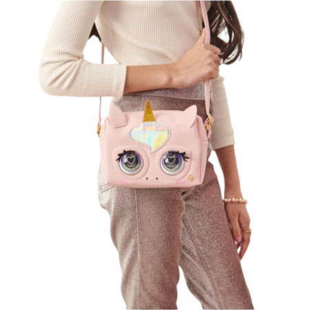 Gentuta interactiva Purse Pets, roz, Unicorn [8]