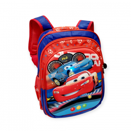 Ghiozdan pentru scoala, 40 cm, Cars, 3D cu lumini [2]