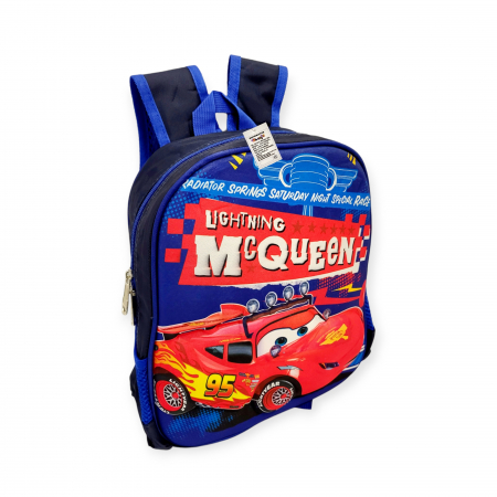 Ghiozdanel pentru gradinita, 33 cm, Cars, 3D, bleumarin [1]