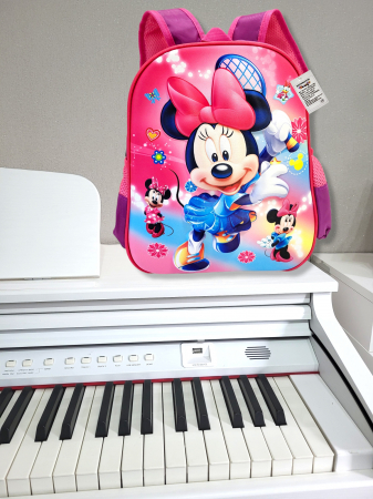Ghiozdanel pentru gradinita, 33 cm, Minnie Mouse, 3D [1]