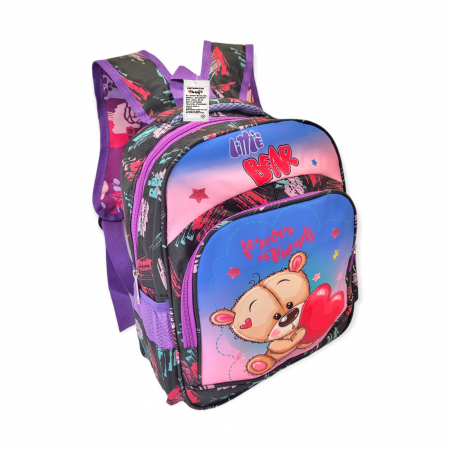 Ghiozdanel pentru gradinita/pregatitoare, 35 cm, Little Bear [2]