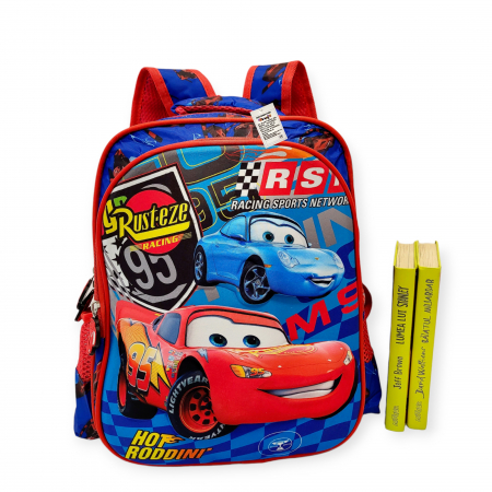 Ghiozdanel pentru scoala, 37 cm, Cars , 3D [2]