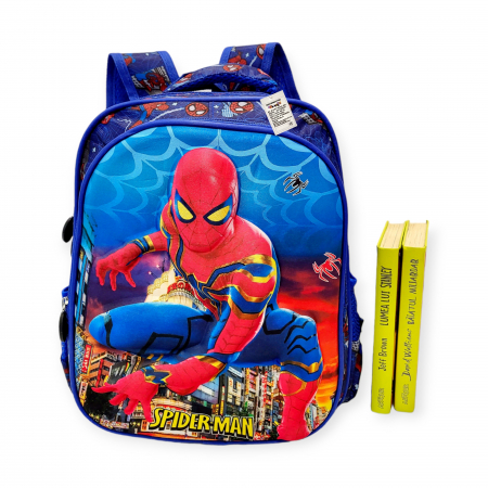 Ghiozdanel pentru scoala, 37 cm, Spiderman, 3D [2]