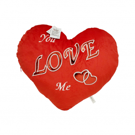 Plusuri medii - Inima de plus cu textul -  You Love Me