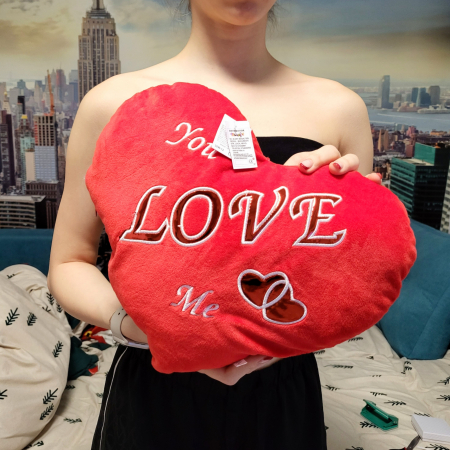 Inima de plus cu textul -  You Love Me [3]