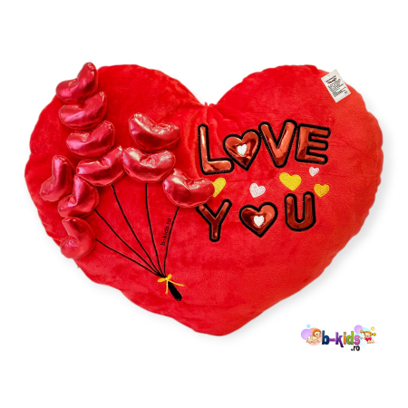 Plusuri mari - Inima mare de plus, LOVE YOU , rosie