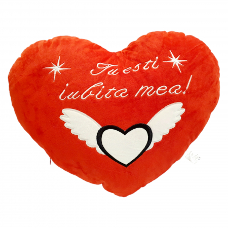 Inima de plus cu textul - Tu ești iubita mea! [2]