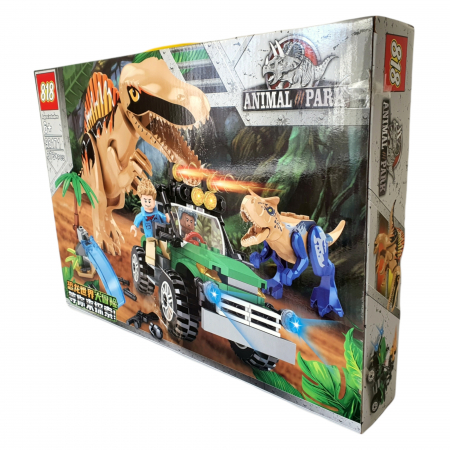 Set contructie - Tip Lego - Animal Park Dinosaur - 373 piese [1]