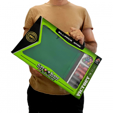 Joc masa de biliard cu plansa catifelata, snooker, pentru copii [4]
