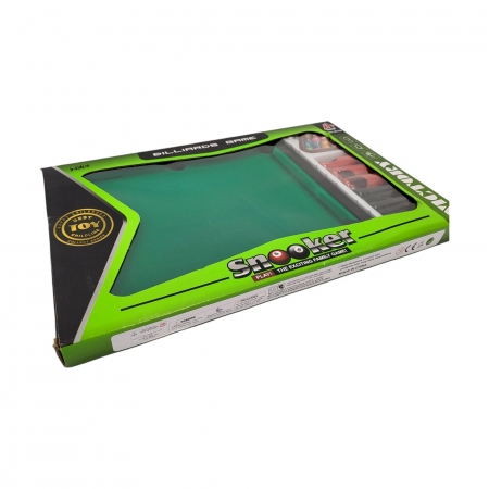 Joc masa de biliard cu plansa catifelata, snooker, pentru copii [2]