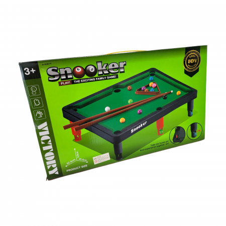 Joc masa de biliard cu plansa catifelata, snooker, pentru copii [1]