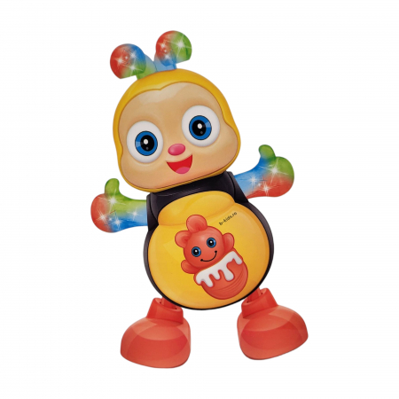 Jucarie Albinuta Dansatoare, Happy Bee, lumineaza, danseaza, canta. [4]