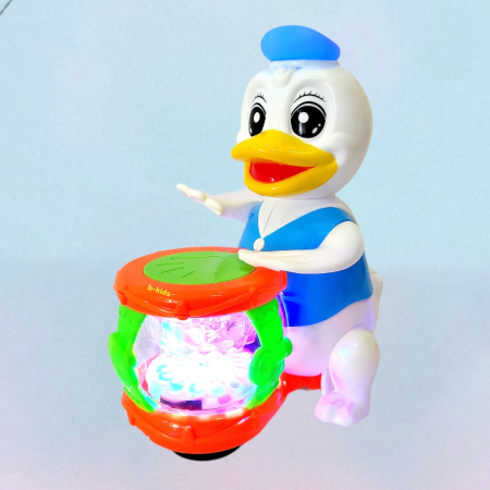Jucarie bebe - Ratoiul Donald cu toba - Happy Drummer [3]