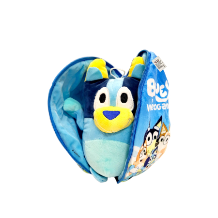 Jucarie Bluey de plus 2 in 1, se transforma in bila, 25 cm [1]