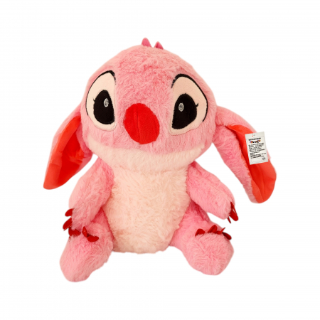 Jucarie de plus Angel Stitch personaj din Lilo Stitch, roz, 22 cm [2]