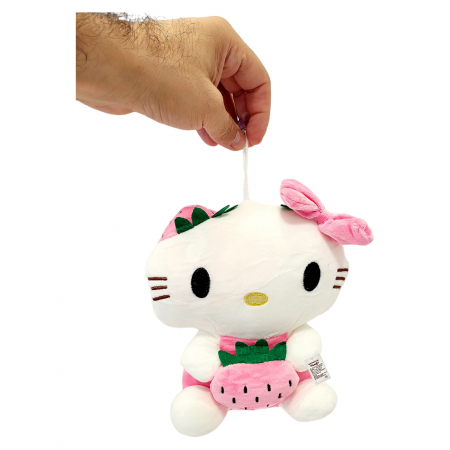Jucarie de plus - Hello Kity, roz deschis, 20 cm [2]