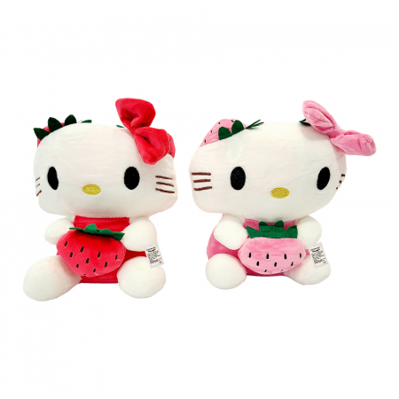 Jucarie de plus - Hello Kity, roz corai, 20 cm [3]