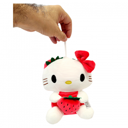 Jucarie de plus - Hello Kity, roz corai, 20 cm [1]