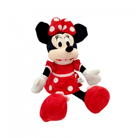 Jucarie de plus Minnie Mouse personaj, 40 cm, rosie [1]