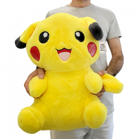 Plusuri mari - Jucarie de plus mare - Pikaciu - Pokemon - 50 cm