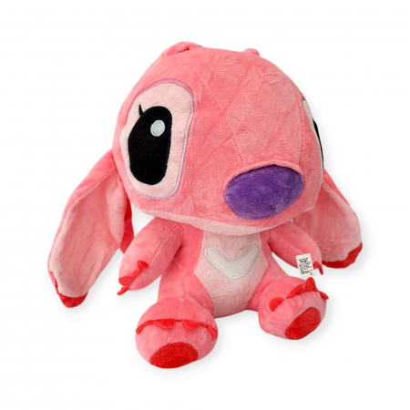 Jucarie de plus mare Angel Stitch personaj din Lilo Sritch, roz, 25 cm [3]