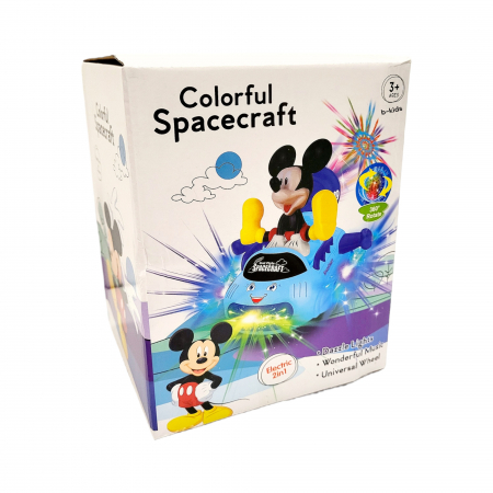 Jucarie Colorful Spacecraft - Mickey Mouse cu sunete si lumini 3D [5]