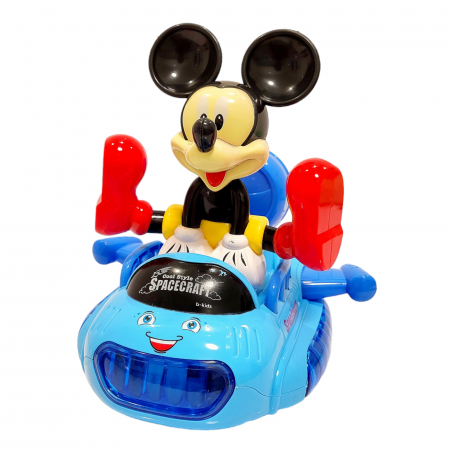 Jucarie Colorful Spacecraft - Mickey Mouse cu sunete si lumini 3D [3]