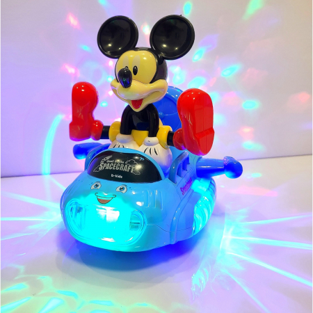 Jucarie Colorful Spacecraft - Mickey Mouse cu sunete si lumini 3D [1]