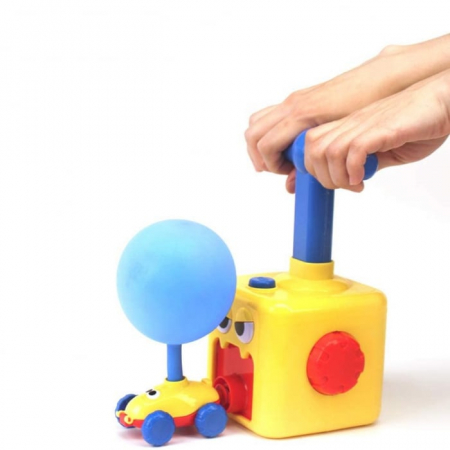 Jucarie interactiva - Set Masinuta lansator cu pompa de baloane. [3]