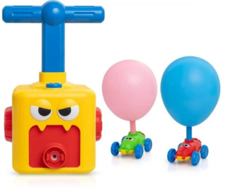 Jucarie interactiva - Set Masinuta lansator cu pompa de baloane. [7]