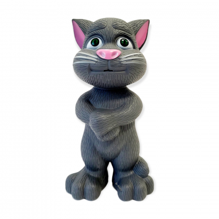 Jucarie interactiva Talking Tom Cat - Intelligent, motanul vorbaret, repeta tot ce aude [4]